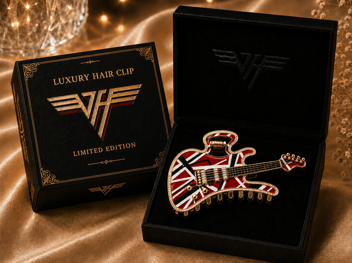 VHL Elegant Gold Hair Clip For Women TMH