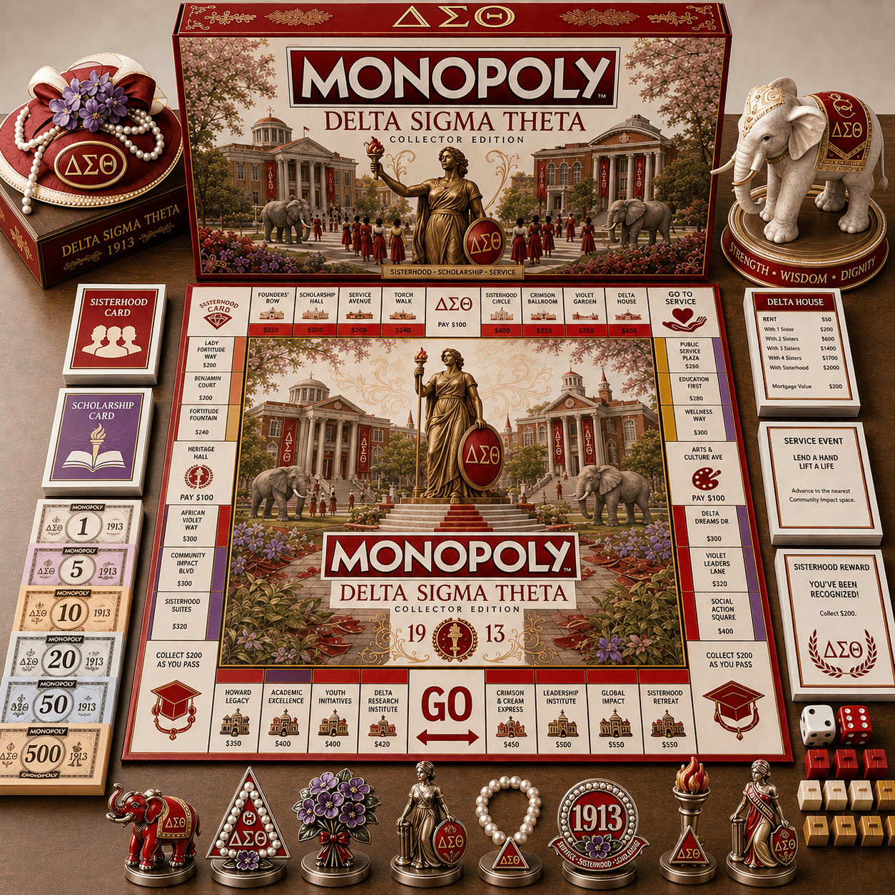 Premium DSTT Board Game TMH