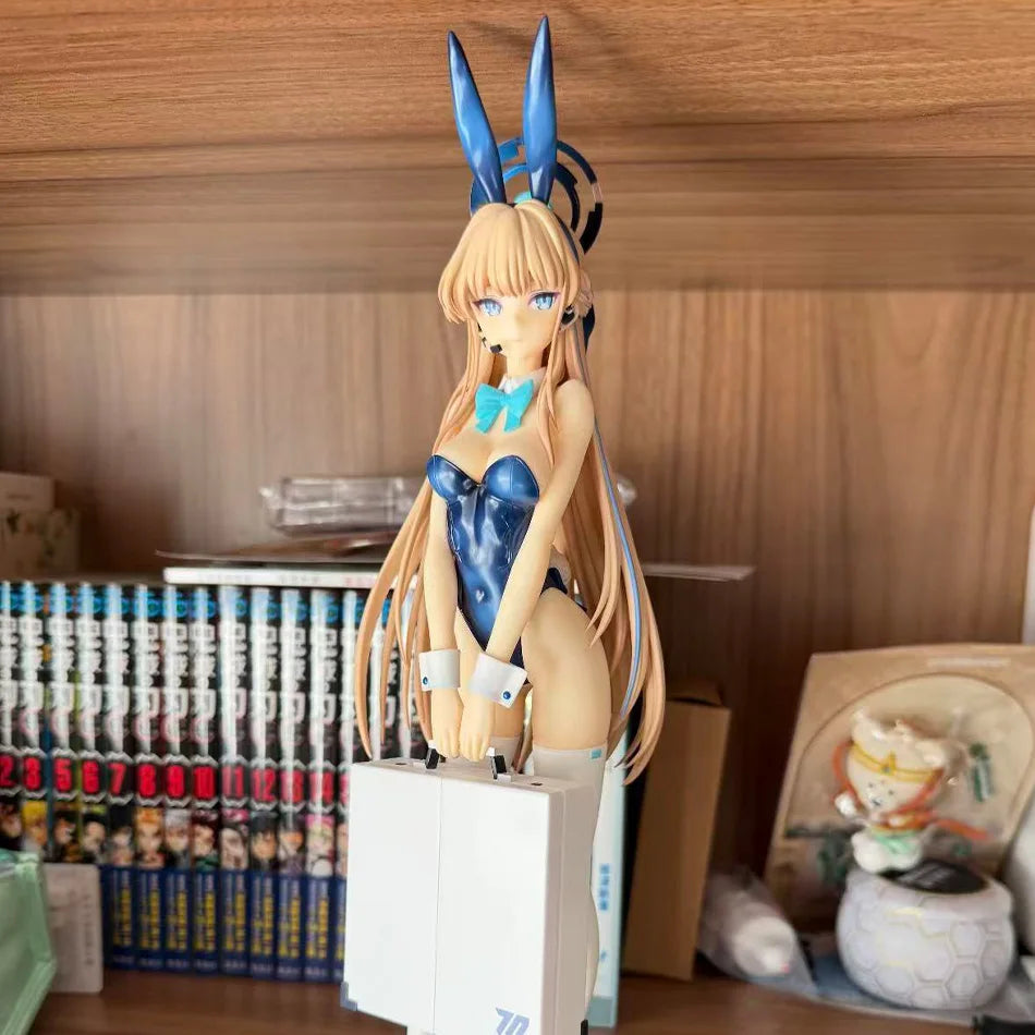 Blue Archive Asuma Toki Bunny Girl PVC action figure 23cm Collectible Model Toy for Fans Doll Toy Gift